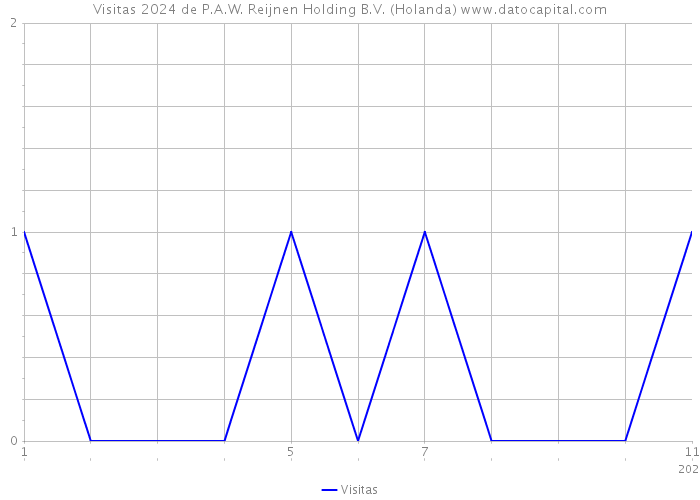 Visitas 2024 de P.A.W. Reijnen Holding B.V. (Holanda) 