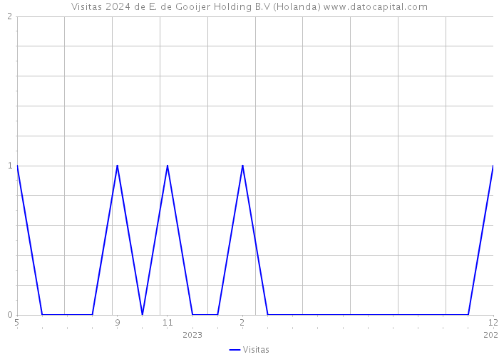 Visitas 2024 de E. de Gooijer Holding B.V (Holanda) 