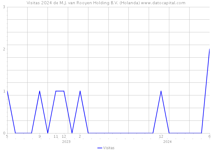 Visitas 2024 de M.J. van Rooyen Holding B.V. (Holanda) 