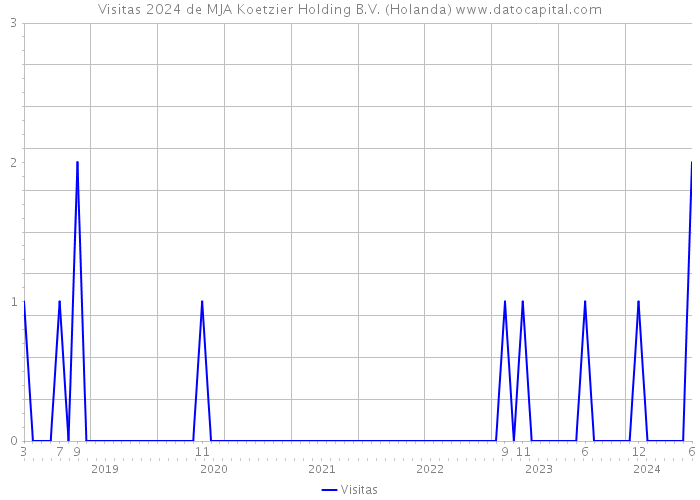 Visitas 2024 de MJA Koetzier Holding B.V. (Holanda) 