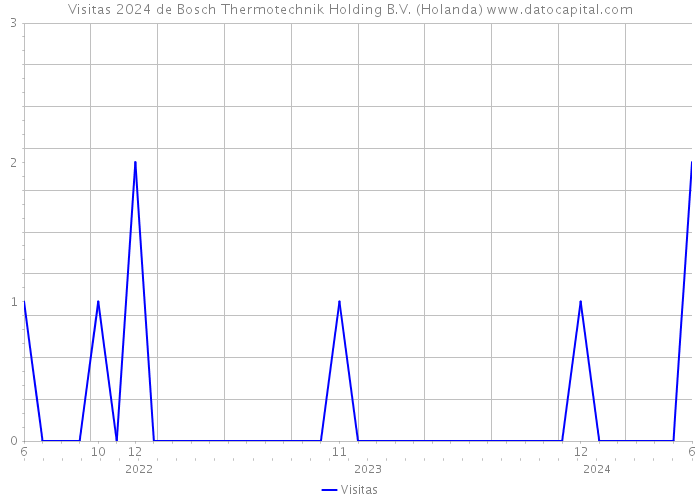 Visitas 2024 de Bosch Thermotechnik Holding B.V. (Holanda) 