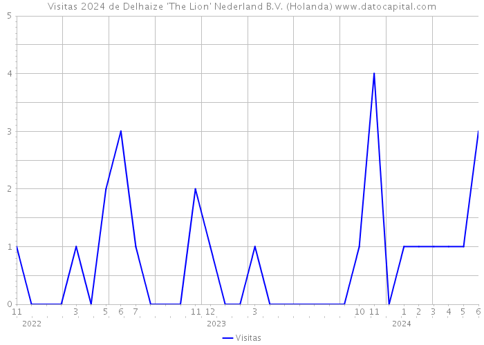 Visitas 2024 de Delhaize 'The Lion' Nederland B.V. (Holanda) 