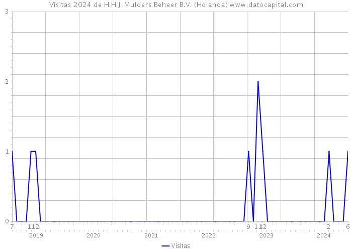 Visitas 2024 de H.H.J. Mulders Beheer B.V. (Holanda) 