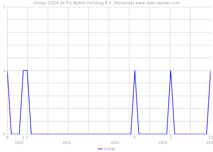Visitas 2024 de P.J. Butter Holding B.V. (Holanda) 