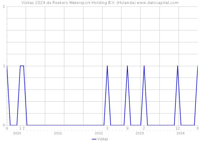 Visitas 2024 de Reekers Watersport Holding B.V. (Holanda) 