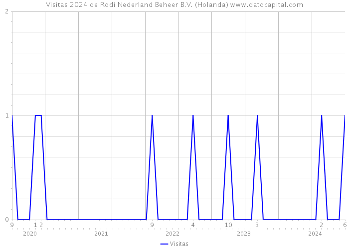 Visitas 2024 de Rodi Nederland Beheer B.V. (Holanda) 