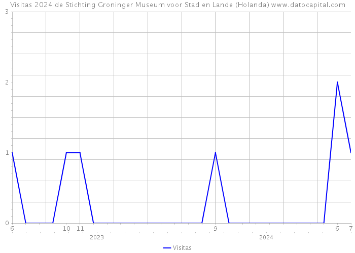 Visitas 2024 de Stichting Groninger Museum voor Stad en Lande (Holanda) 