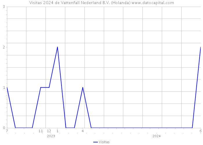 Visitas 2024 de Vattenfall Nederland B.V. (Holanda) 