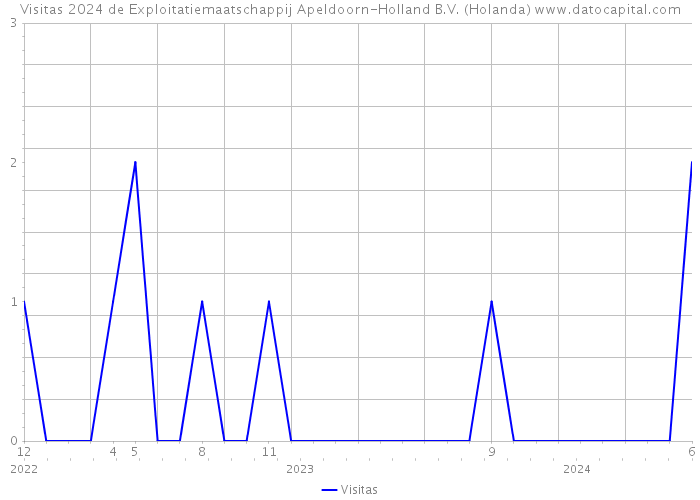 Visitas 2024 de Exploitatiemaatschappij Apeldoorn-Holland B.V. (Holanda) 