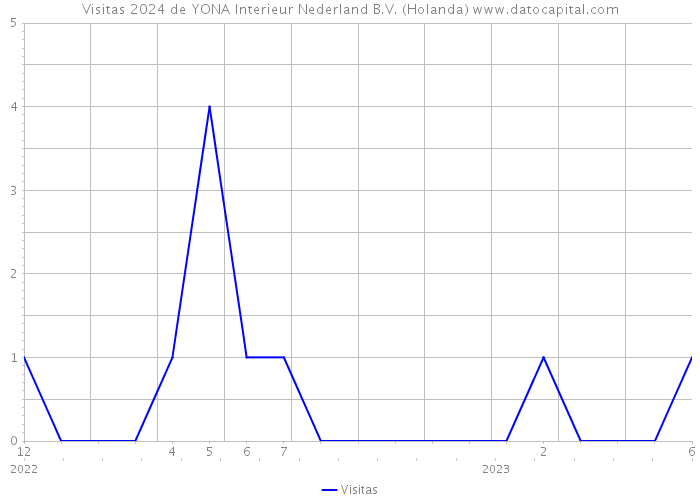 Visitas 2024 de YONA Interieur Nederland B.V. (Holanda) 