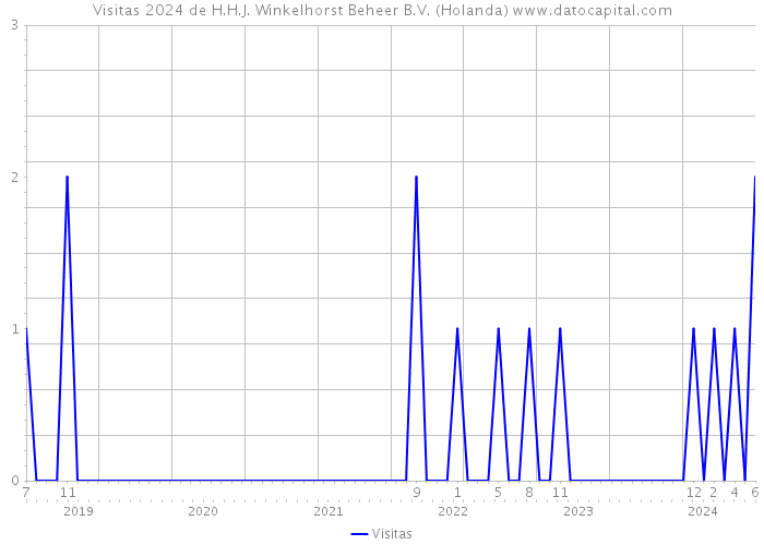 Visitas 2024 de H.H.J. Winkelhorst Beheer B.V. (Holanda) 