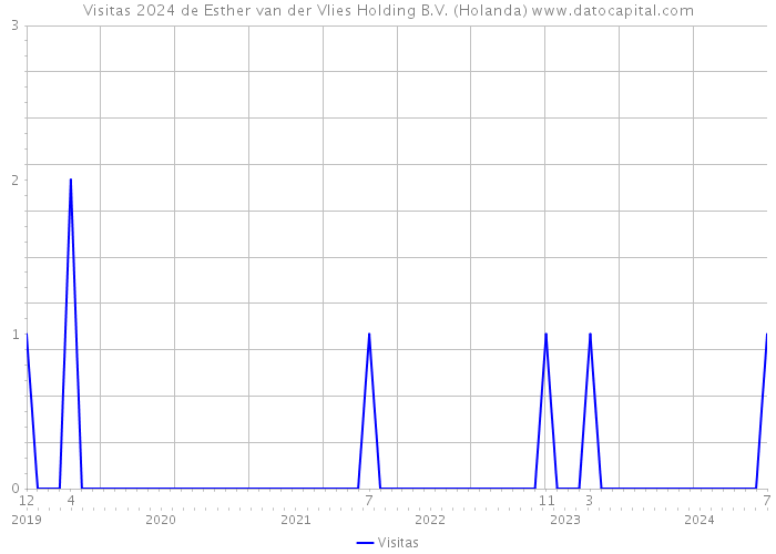 Visitas 2024 de Esther van der Vlies Holding B.V. (Holanda) 