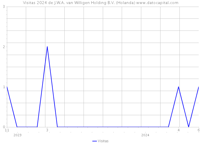 Visitas 2024 de J.W.A. van Willigen Holding B.V. (Holanda) 