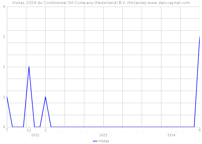 Visitas 2024 de Continental Oil Company (Nederland) B.V. (Holanda) 