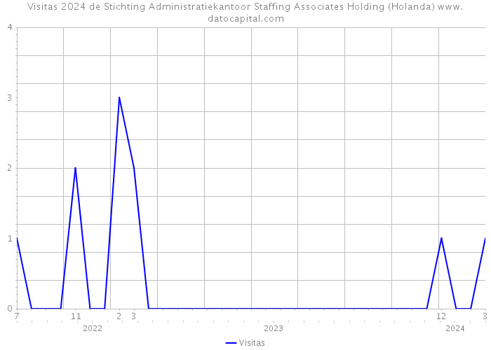 Visitas 2024 de Stichting Administratiekantoor Staffing Associates Holding (Holanda) 