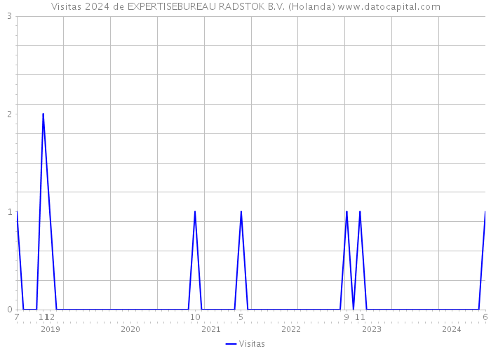 Visitas 2024 de EXPERTISEBUREAU RADSTOK B.V. (Holanda) 