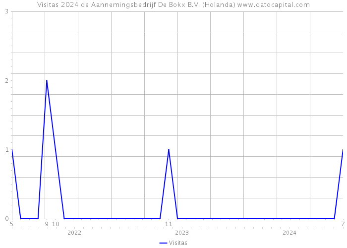 Visitas 2024 de Aannemingsbedrijf De Bokx B.V. (Holanda) 