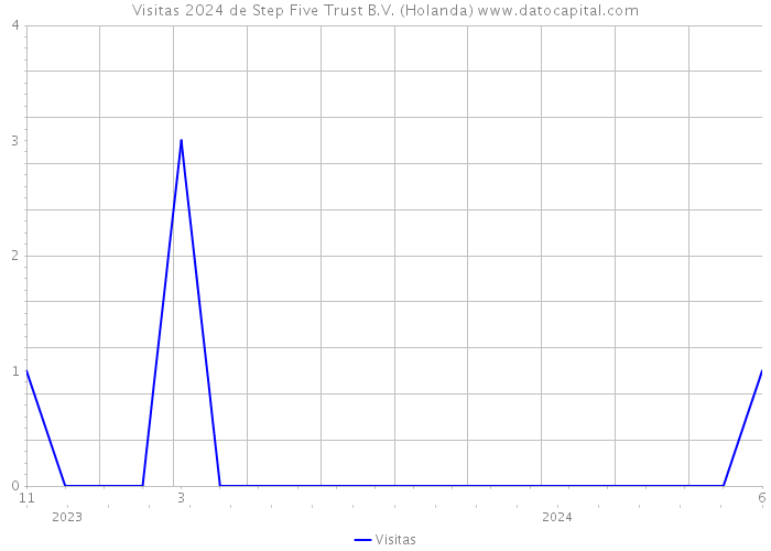 Visitas 2024 de Step Five Trust B.V. (Holanda) 