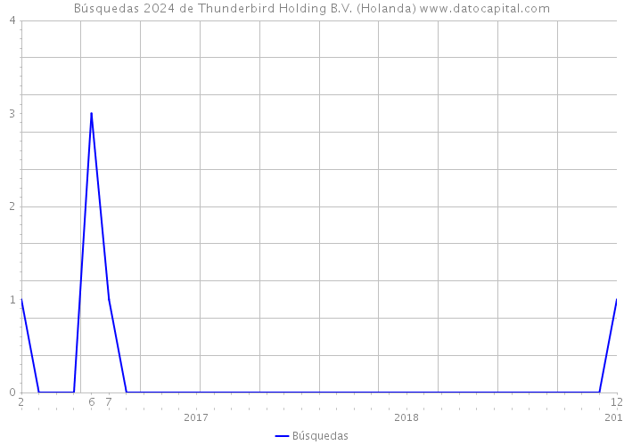 Búsquedas 2024 de Thunderbird Holding B.V. (Holanda) 