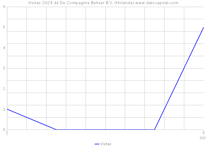 Visitas 2024 de De Compagnie Beheer B.V. (Holanda) 