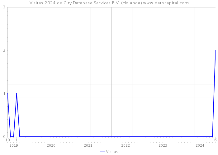Visitas 2024 de City Database Services B.V. (Holanda) 