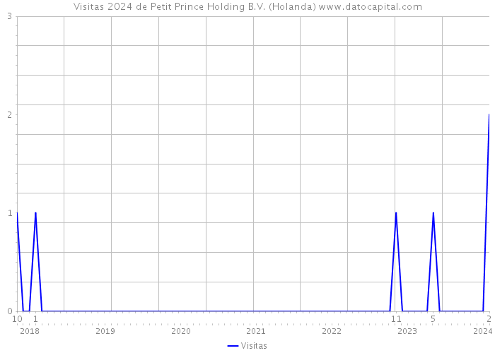 Visitas 2024 de Petit Prince Holding B.V. (Holanda) 
