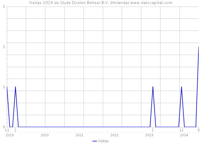 Visitas 2024 de Oude Doelen Beheer B.V. (Holanda) 