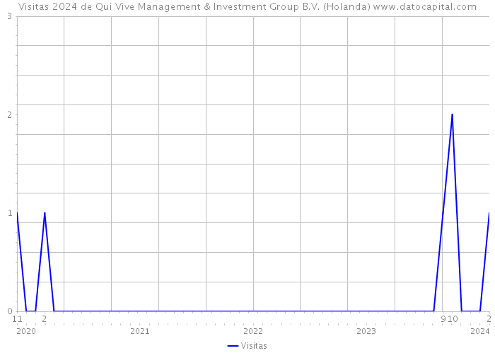 Visitas 2024 de Qui Vive Management & Investment Group B.V. (Holanda) 