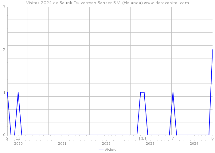 Visitas 2024 de Beunk Duiverman Beheer B.V. (Holanda) 