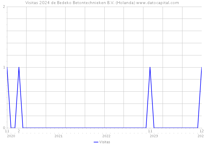 Visitas 2024 de Bedeko Betontechnieken B.V. (Holanda) 