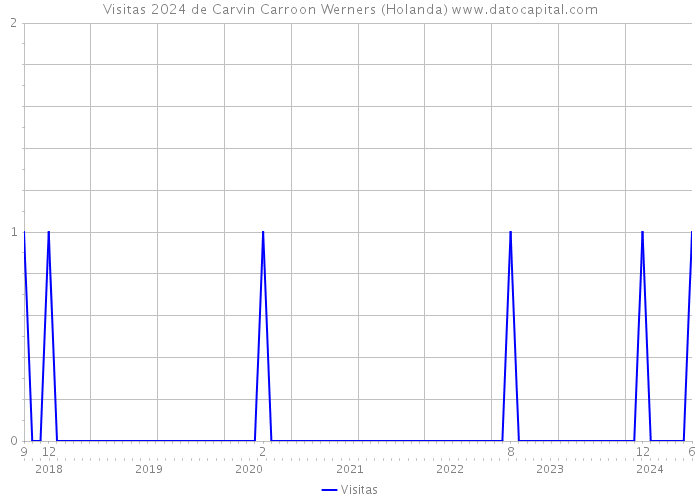 Visitas 2024 de Carvin Carroon Werners (Holanda) 