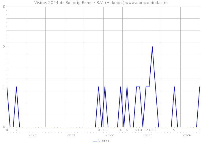 Visitas 2024 de Ballorig Beheer B.V. (Holanda) 