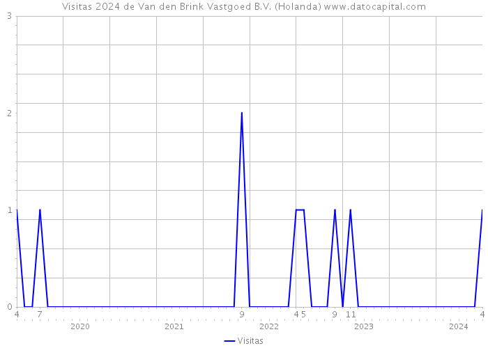 Visitas 2024 de Van den Brink Vastgoed B.V. (Holanda) 