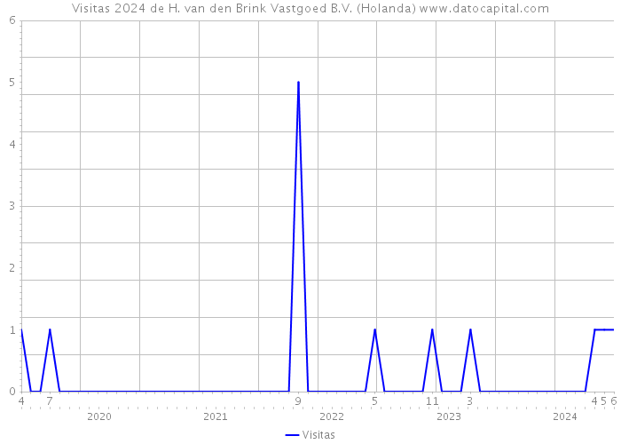 Visitas 2024 de H. van den Brink Vastgoed B.V. (Holanda) 