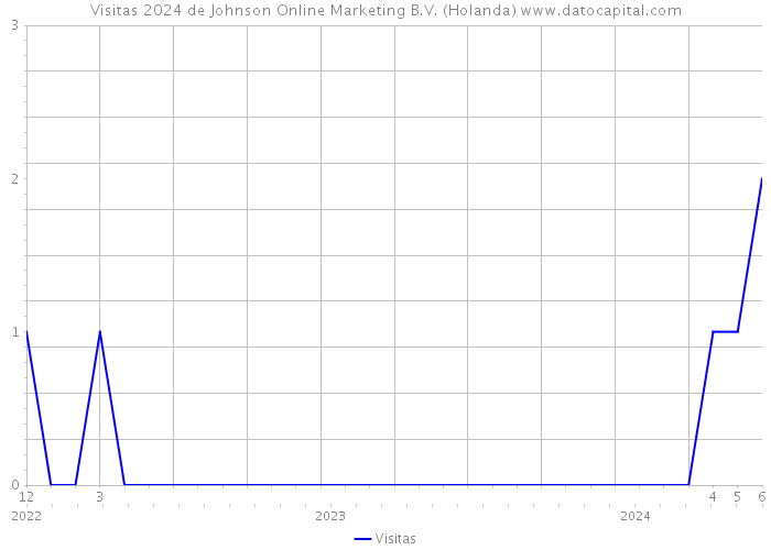 Visitas 2024 de Johnson Online Marketing B.V. (Holanda) 