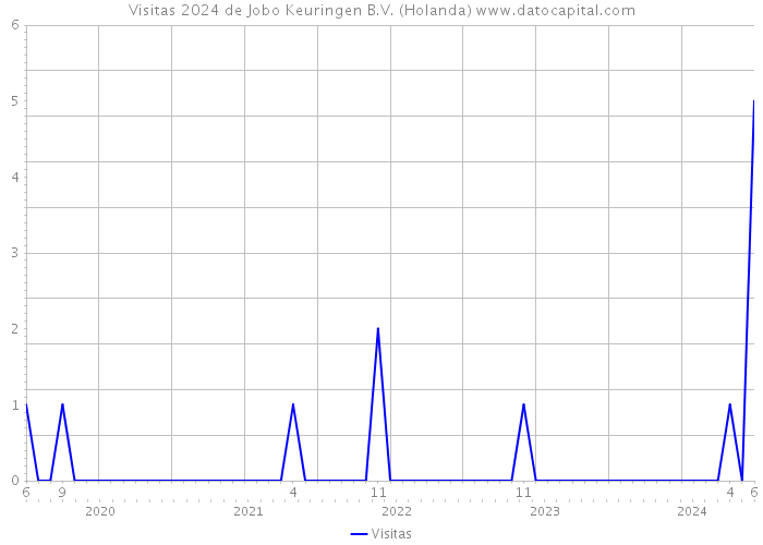 Visitas 2024 de Jobo Keuringen B.V. (Holanda) 