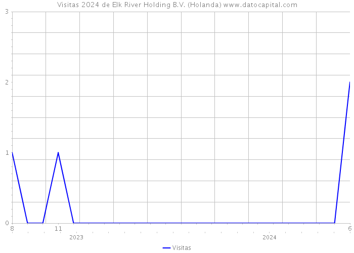 Visitas 2024 de Elk River Holding B.V. (Holanda) 