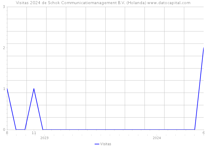 Visitas 2024 de Schok Communicatiemanagement B.V. (Holanda) 