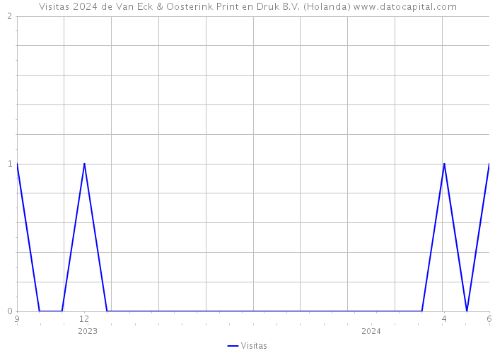 Visitas 2024 de Van Eck & Oosterink Print en Druk B.V. (Holanda) 