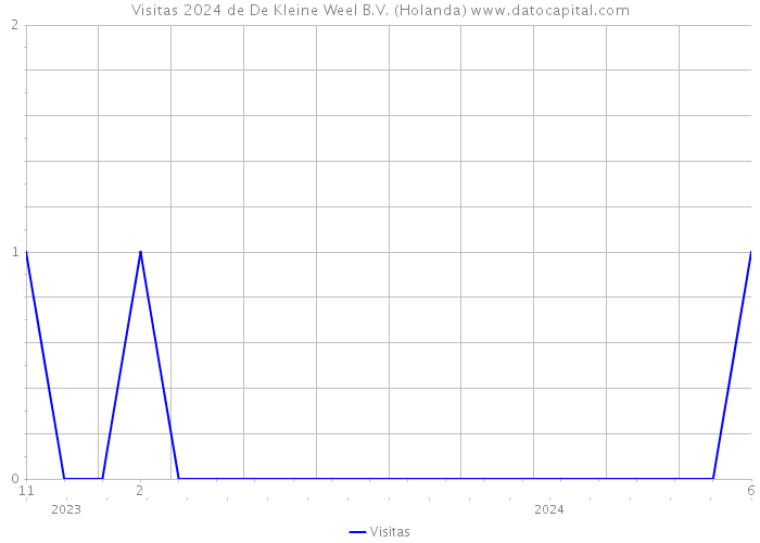 Visitas 2024 de De Kleine Weel B.V. (Holanda) 