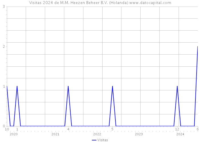 Visitas 2024 de M.M. Heezen Beheer B.V. (Holanda) 