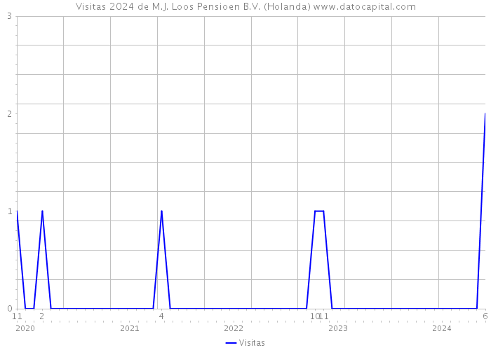 Visitas 2024 de M.J. Loos Pensioen B.V. (Holanda) 