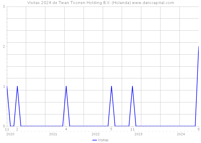 Visitas 2024 de Twan Toonen Holding B.V. (Holanda) 