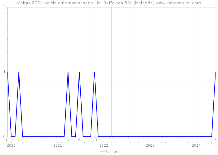 Visitas 2024 de Holdingmaatschappij M. Roffelsen B.V. (Holanda) 