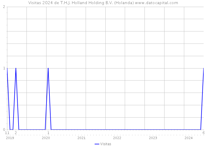 Visitas 2024 de T.H.J. Holland Holding B.V. (Holanda) 