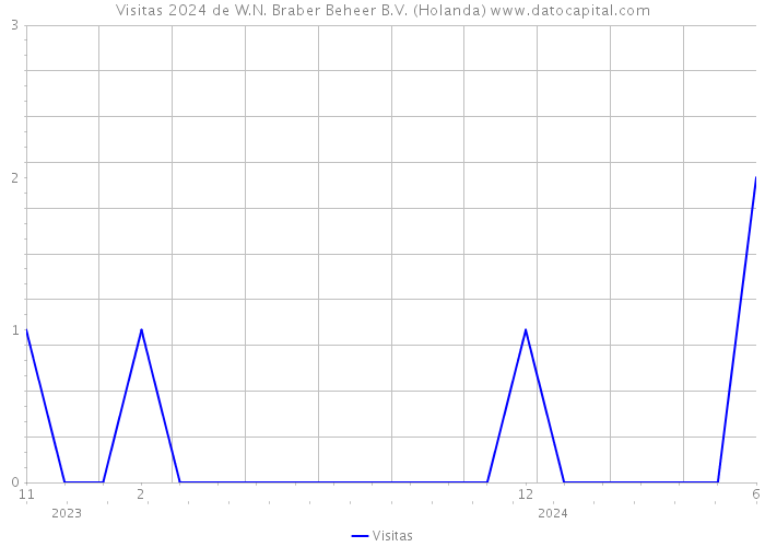 Visitas 2024 de W.N. Braber Beheer B.V. (Holanda) 