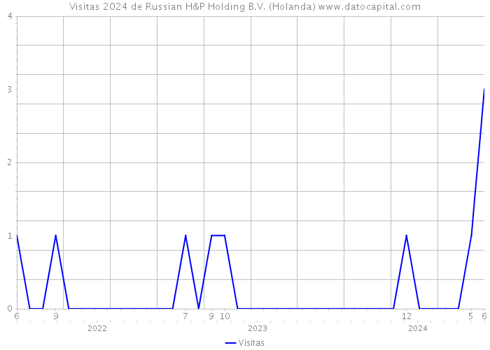 Visitas 2024 de Russian H&P Holding B.V. (Holanda) 