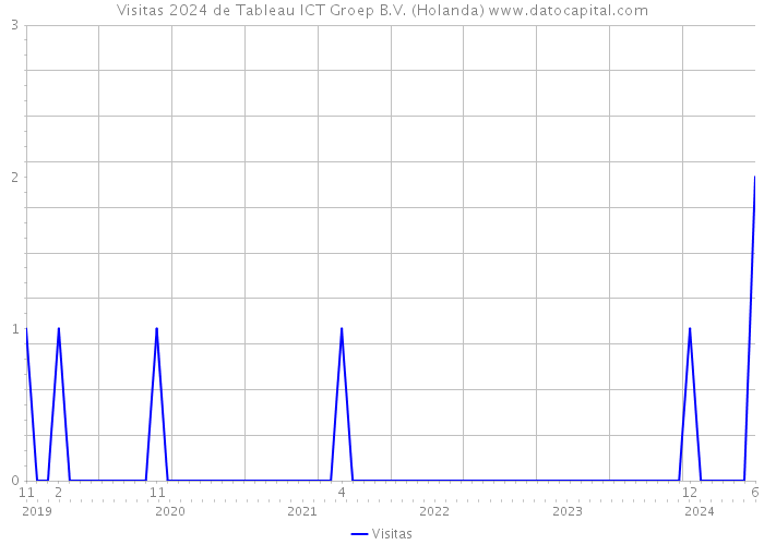 Visitas 2024 de Tableau ICT Groep B.V. (Holanda) 