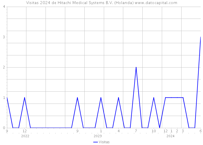 Visitas 2024 de Hitachi Medical Systems B.V. (Holanda) 