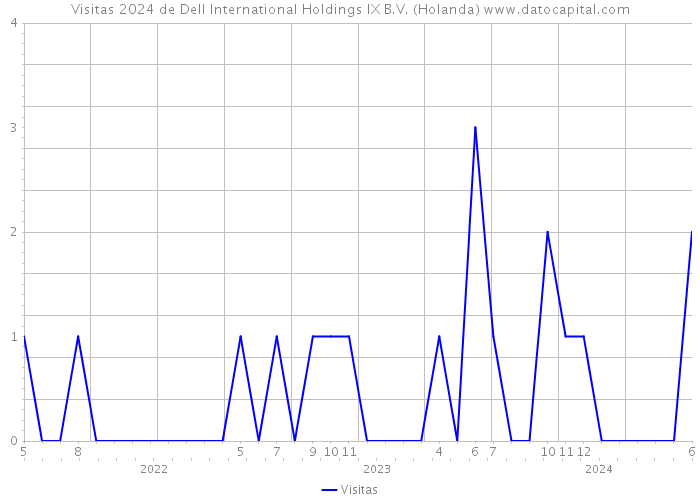 Visitas 2024 de Dell International Holdings IX B.V. (Holanda) 